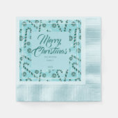 Serviette En Papier Papier de menthe sucre de canne Napkin (Devant)