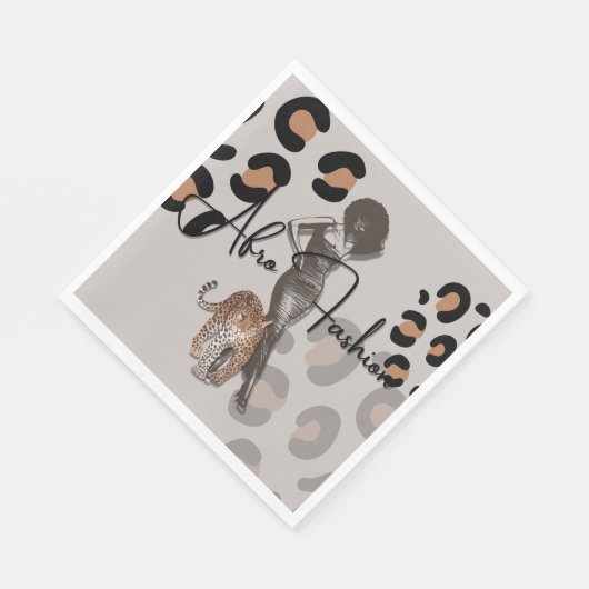 Serviette En Papier Papier de mode féminin (Coin)