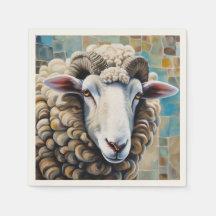 Papier de mouton mignon