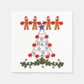 Serviette En Papier Papier de Noël (Devant)