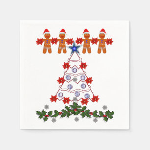 Serviette En Papier Papier de Noël