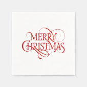 Serviette En Papier Papier de Noël (Devant)