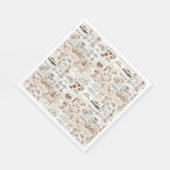 Serviette En Papier Papier de Noël (Coin)