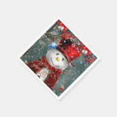 Serviette En Papier Papier de Noël (Coin)