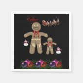 Serviette En Papier Papier de Noël (Devant)