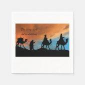 Serviette En Papier Papier de Noël (Devant)