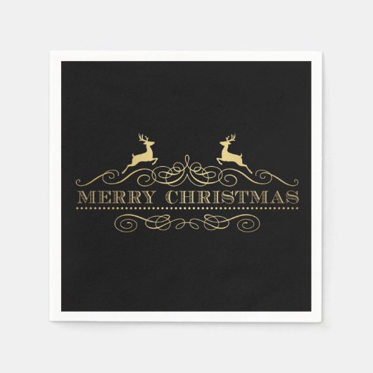 Serviette En Papier Papier de Noël (Devant)