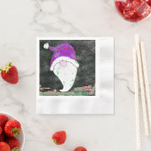 Serviette En Papier Papier de Noël (En situation)