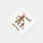 Serviette En Papier Papier de Noël (Coin)