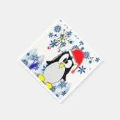 Serviette En Papier Papier de Noël (Coin)
