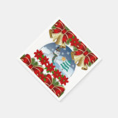 Serviette En Papier Papier de Noël (Coin)