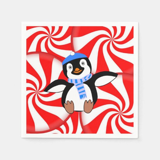 Serviette En Papier Papier de Noël (Devant)