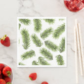 Serviette En Papier Papier de Noël (En situation)