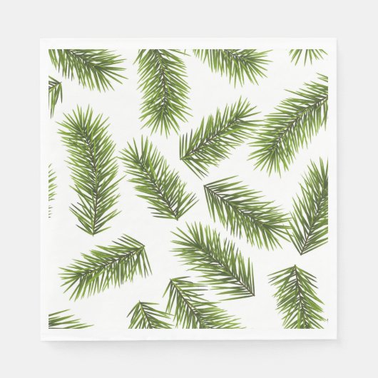 Serviette En Papier Papier de Noël (Devant)