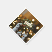 Serviette En Papier Papier de Noël (Coin)