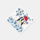 Serviette En Papier Papier de Noël (Coin)
