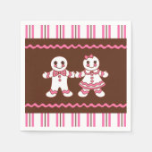 Serviette En Papier Papier de Noël Cookies (Devant)