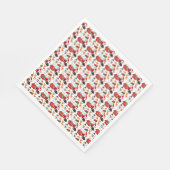 Serviette En Papier Papier de Noël du Père Noël Napkin (Coin)