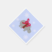 Serviette En Papier Papier de Noël Hippopotamus (Coin)