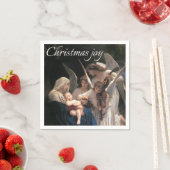 Serviette En Papier Papier de Noël Joie (En situation)