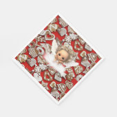 Serviette En Papier Papier de Noël, Joyeux Noël, Ange (Coin)