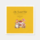 Serviette En Papier Papier de Noël Noel le plus doux serviettes (Devant)