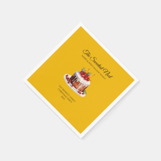 Serviette En Papier Papier de Noël Noel le plus doux serviettes (Coin)