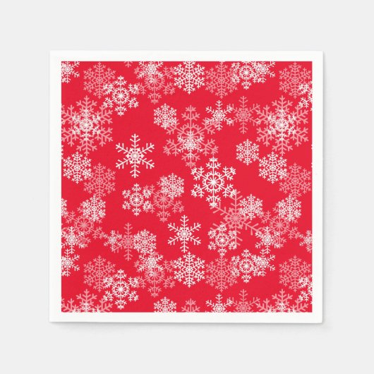 Serviette En Papier Papier de Noël serviettes de bain-neige Papier ser (Devant)