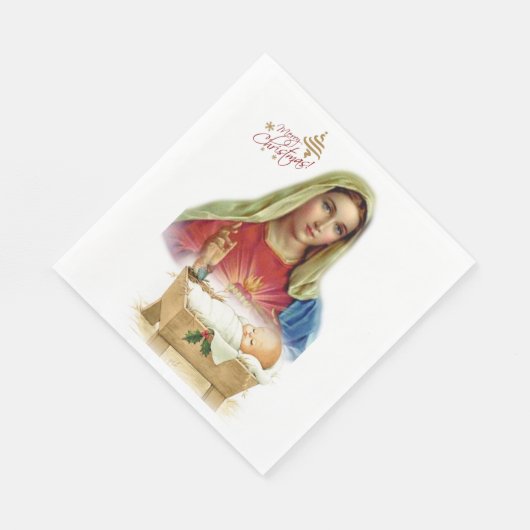 Serviette En Papier Papier de Noël serviettes, Jésus Christ (Coin)