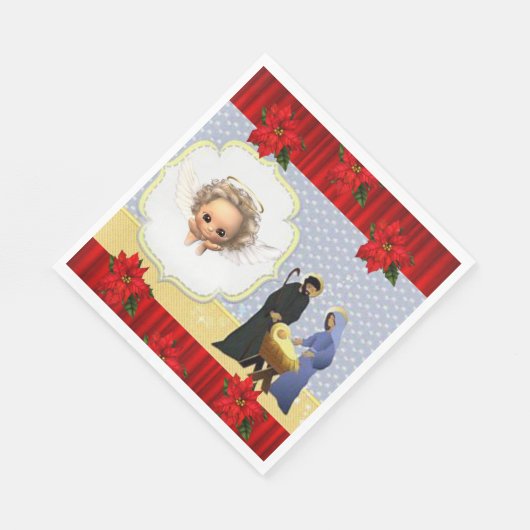 Serviette En Papier Papier de Noël serviettes, Jésus Christ (Coin)