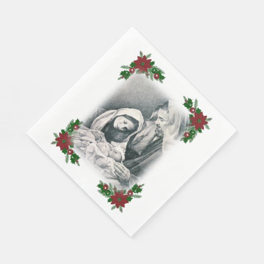 Serviette En Papier Papier de Noël serviettes, Jésus Christ (Coin)