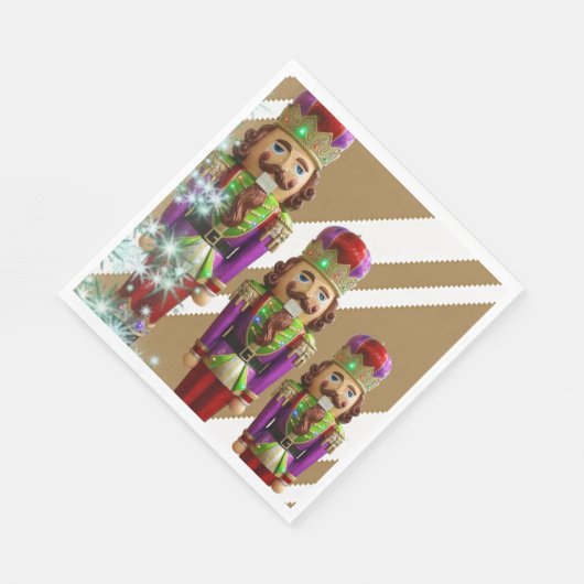 Serviette En Papier Papier de Noël serviettes, Soldat (Coin)