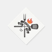 Serviette En Papier Papier de nom personnalisé Best Papa Ever Fête des (Coin)