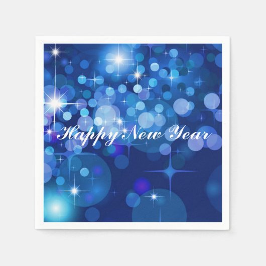 Serviette En Papier Papier de nouvelle année Naples (Devant)