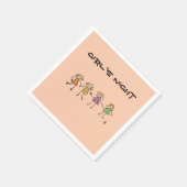 Serviette En Papier Papier de nuit pour filles Napkin (Coin)