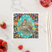 Serviette En Papier Papier de Pâques (En situation)