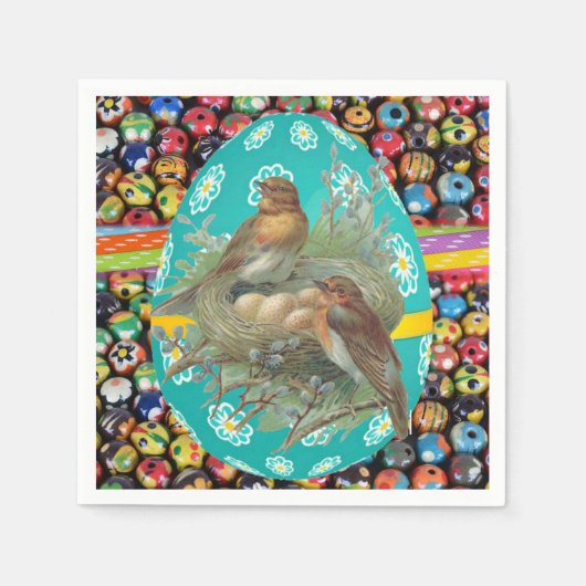 Serviette En Papier Papier de Pâques (Devant)