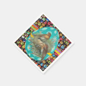 Serviette En Papier Papier de Pâques (Coin)