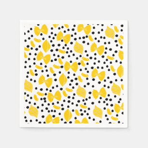 Serviette En Papier Papier de pâtes mignonnes