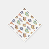 Serviette En Papier Papier de pêche de poisson (Coin)