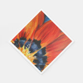 Serviette En Papier Papier de peinture Feuille orange (Coin)