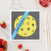 Serviette En Papier Papier de Pickleball personnalisable serviettes (En situation)