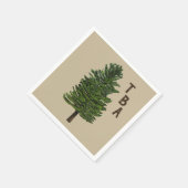 Serviette En Papier Papier de pin (Coin)