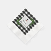 Serviette En Papier Papier de poche Snowman Buffalo Napkin (Coin)