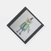 Serviette En Papier Papier de poulet serviette (Coin)