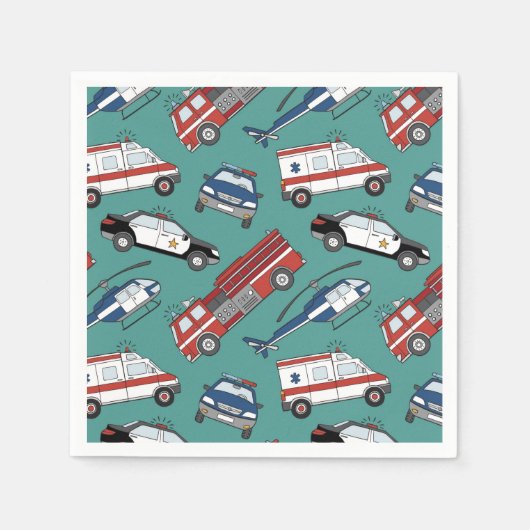 Serviette En Papier Papier de premier intervenant (Devant)