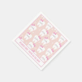 Serviette En Papier Papier de première dent de bébé personnalisé servi (Coin)