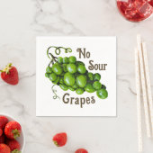 Serviette En Papier Papier de raisin (En situation)