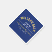 Serviette En Papier Papier de réunion Retour Classe (Coin)