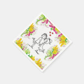 Serviette En Papier Papier de Saint Valentin serviettes (Coin)